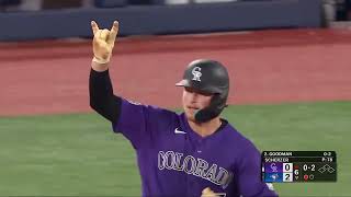 Hunter Goodman's 1st home run of the 2026 season