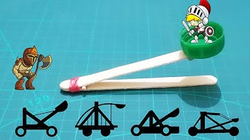 Catapult Simple and Basic | Fun & Easy DIY Engineering Project by Wiz Lab
