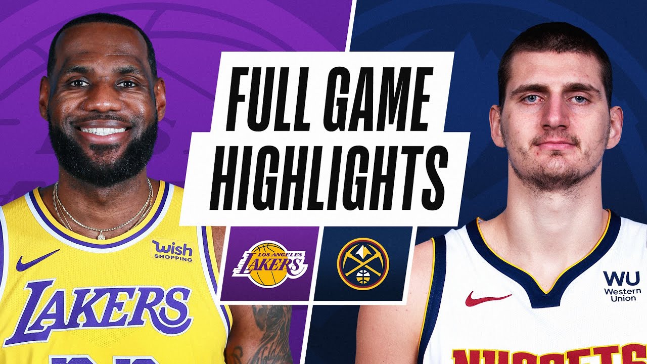 Lakers At Nuggets Full Game Highlights February 14 2021 Youtube