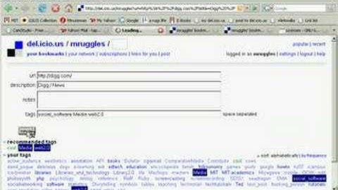 How to use del.icio.us buttons