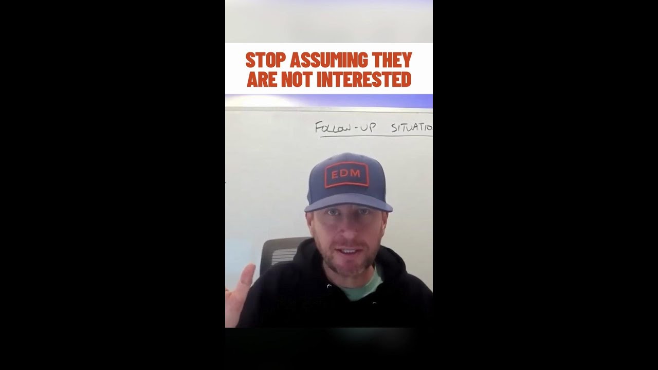 Stop Assuming They Are Not Interested