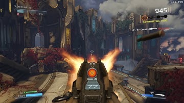 DOOM Update 6.66 - Multiplayer - Team Deathmatch –| 45 |– Burst rifle / Reaper + hologram