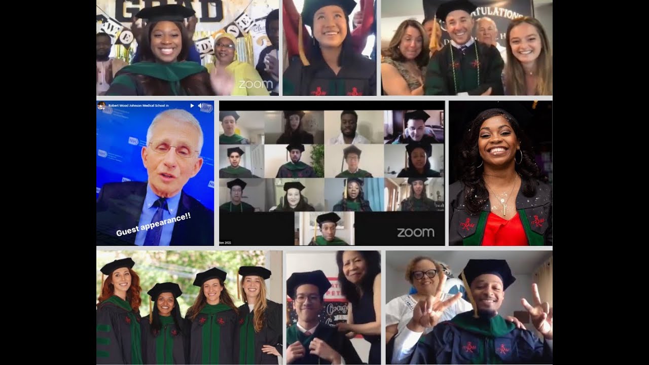 Rutgers Robert Wood Johnson Medical School Class of 2021 Convocation ...