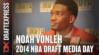 2014 Noah Vonleh Interview - DraftExpress - NBA Draft Media Day