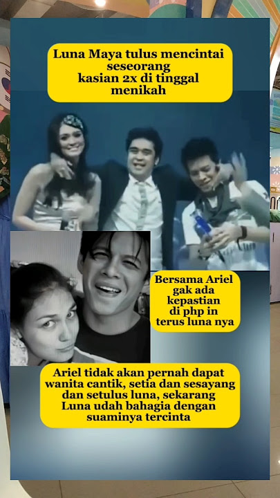 Luna Maya bersama Ariel Noah #lunamayayaterbaru #arielnoah #shorts