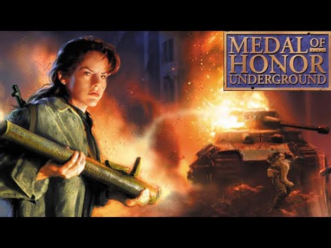 Видео: Medal of Honor 2  Underground Sony Playstation Стрим 9