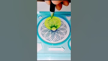 amazing spirograph art #shorts #shortsvideo