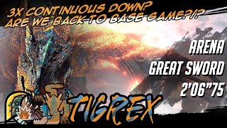 Mhwi Tigrex Arena Gs 20675 Freestyle ティガレックス 大剣