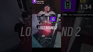 siege denied me a clutch 🙁 (follow twitch: therag1ng) #rainbowsixsiege #siege #gaming #funny #viral