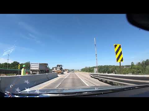 Road Trip - USA-( 도로 여행-미국)-Grand Rapids, MI  to Benton Harbor, MI;  first of 3 Parts