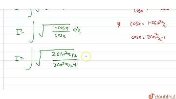 ज्ञातकरें int sqrt(sec x -1)dx  | 12 | अनिश्चित समाकल  | MATHS | KC SINHA | Doubtnut