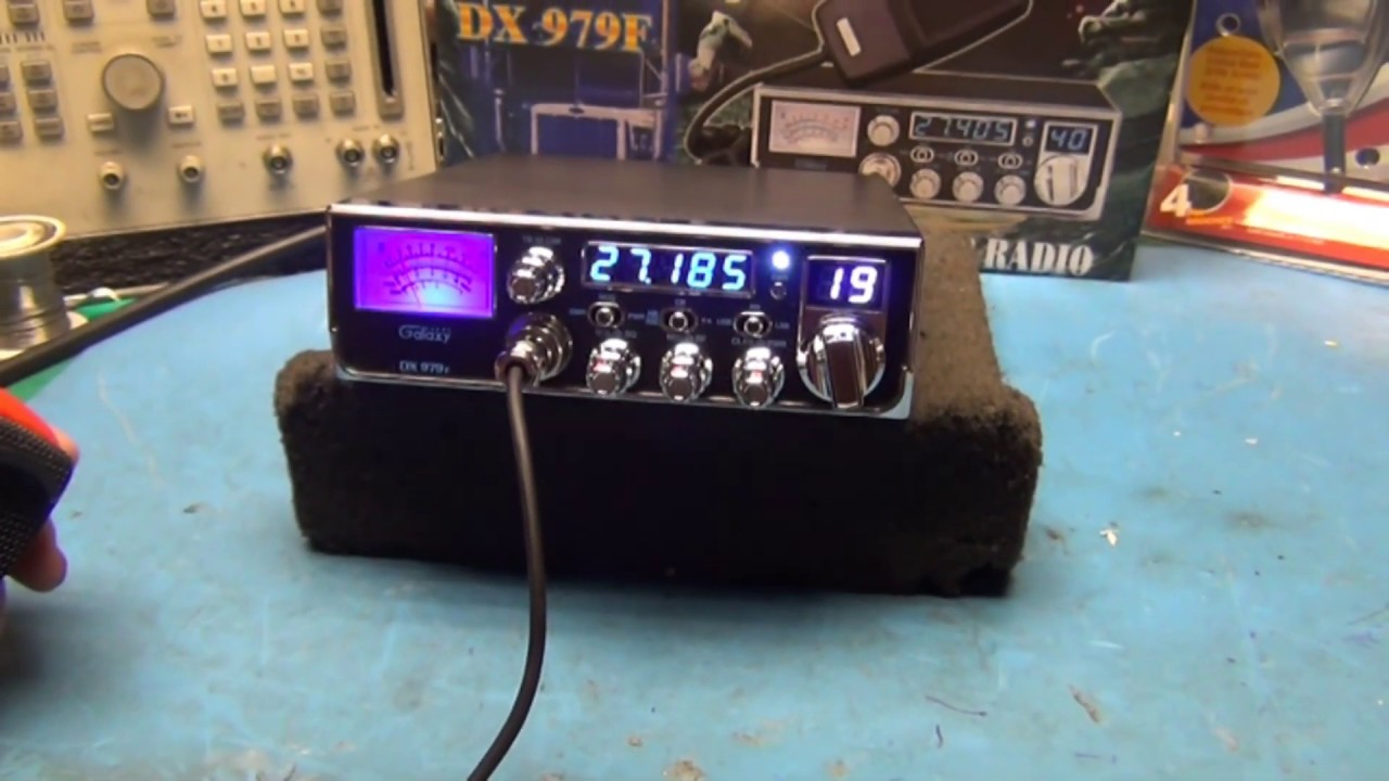 Galaxy DX-979F Tune-up Report - YouTube