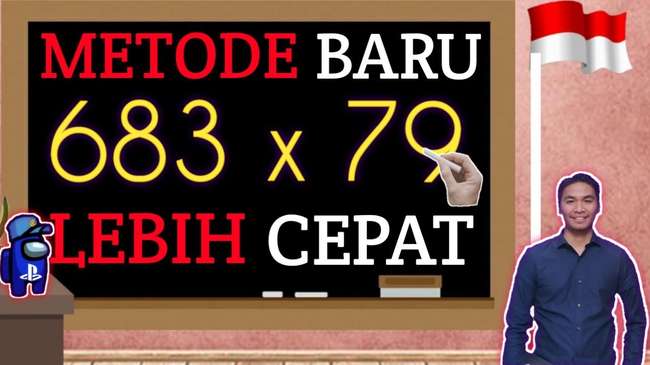 Cara Cepat Perkalian 3 Digit dan 2 Digit Semua Angka | Metode Baru