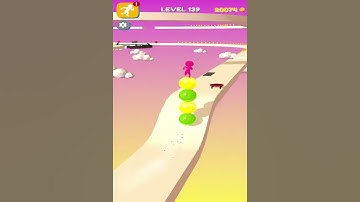 Stack Rider - Gameplay Walkthrough Level-139 #Shorts