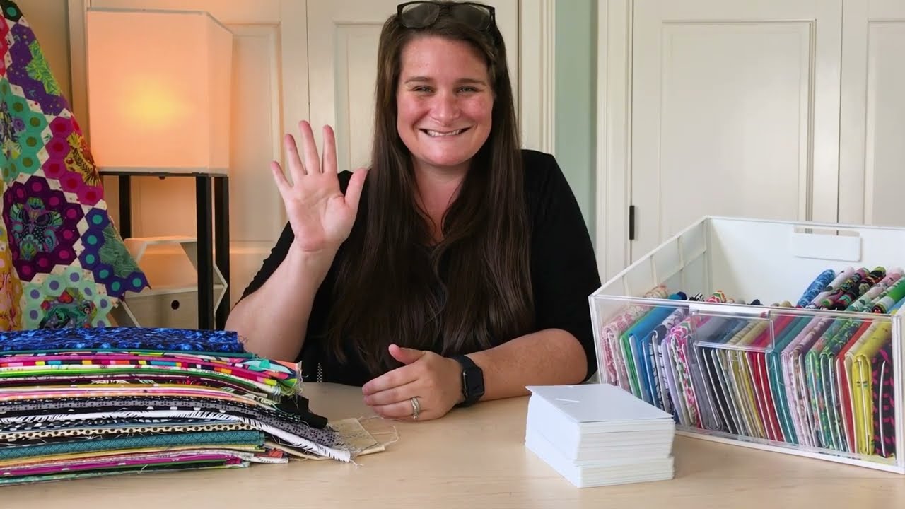 Tip for Organizing Fabric with Mini Bolts Fabric Organizers