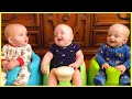 Funny twin and triplet will make you laugh  5minute fails