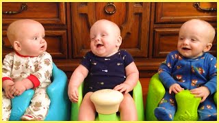 Funny Twin And Triplet Will Make You Laugh 5-Minute Fails