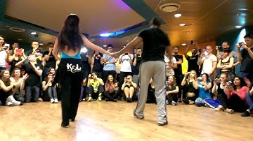 Prague Zouk Congress 2013 - Kadu and Larissa Workshop Demo 3
