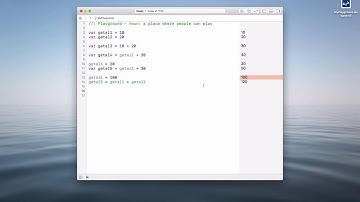 Zo werken variabelen in Swift