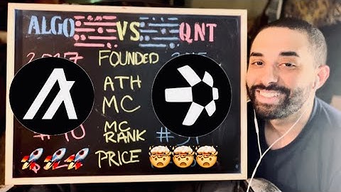 🚀ALGORAND VS QUANT🚀 ALGO VS QNT🚨 SHOCKING COMPARISON!!! Algo Update🔥 QUANT NEWS! 🚨🚨🚨 #algo