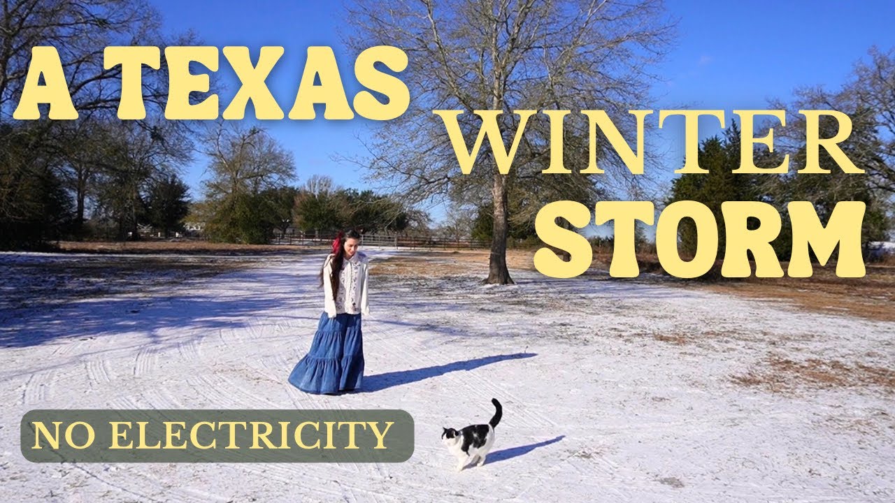 A Texas Winter Storm Vlog | 2 Power Outages | Ice Storm - YouTube