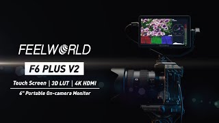 Monitor Kamera Eksternal FeelWorld F6 Plus V2 6 Inch IPS FHD GARANSI RESMI