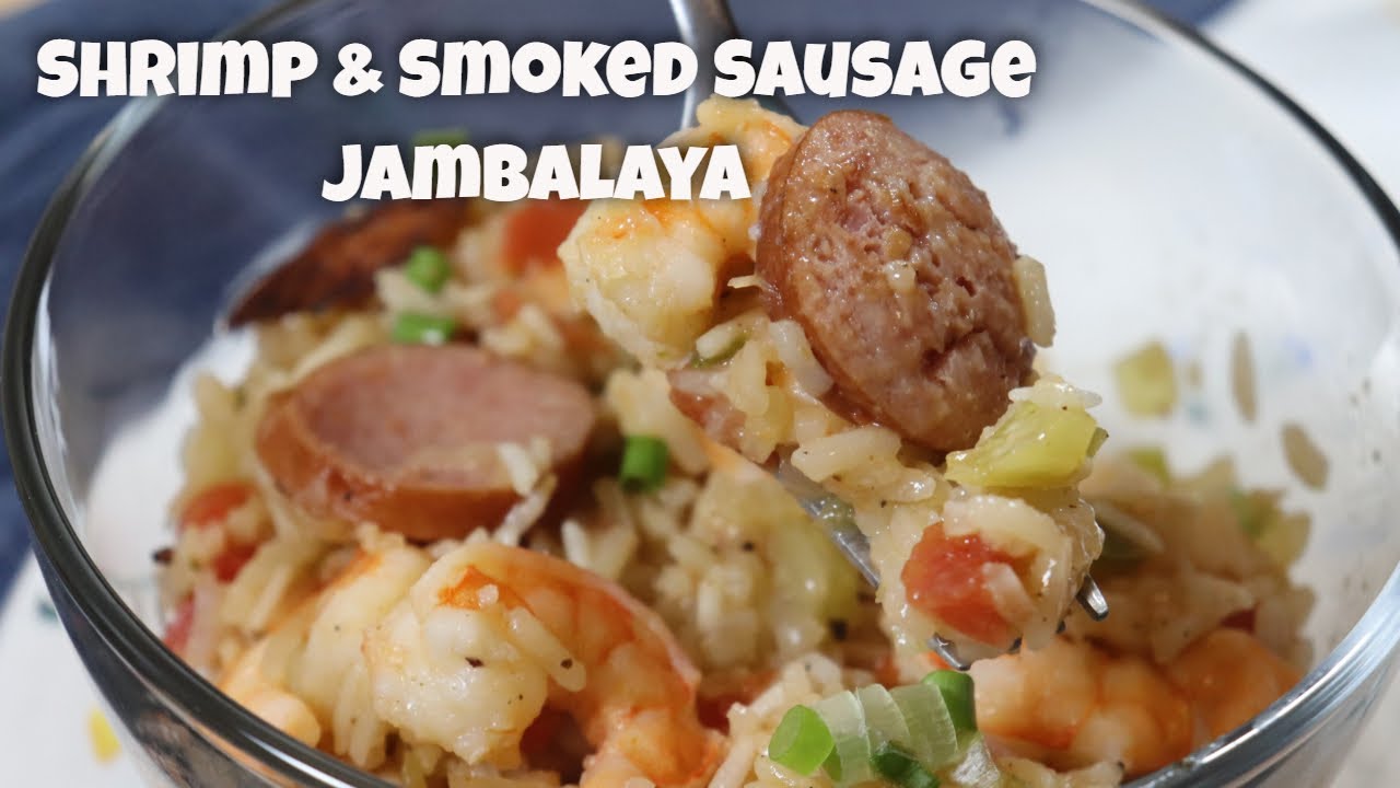 Dutch Oven Shrimp & Smoked Sausage Jambalaya MOLCS Easy Recipes YouTube