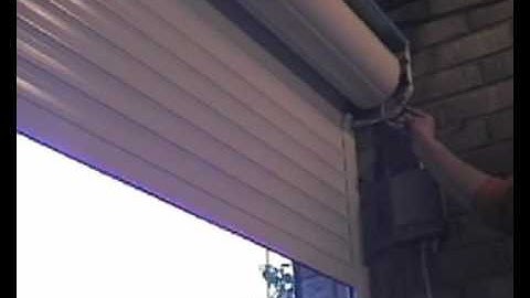 Garage Door Installation - Setting top Limit