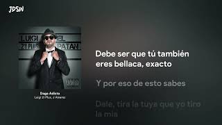 Daga Adicta - Luigi 21 Plus, J Alvarez [Letra / Lyrics]
