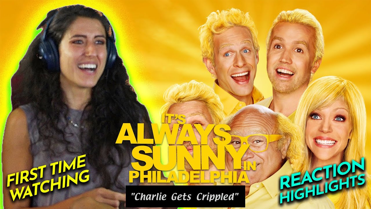 James braves IT'S ALWAYS SUNNY IN PHILADELPHIA 2x1 "Charlie Gets Crippled" (2006) TV Reaction