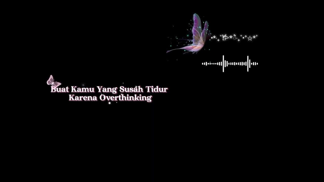 ASMR Cewek | Buat Kamu yang Susah Tidur Karena Overthinking