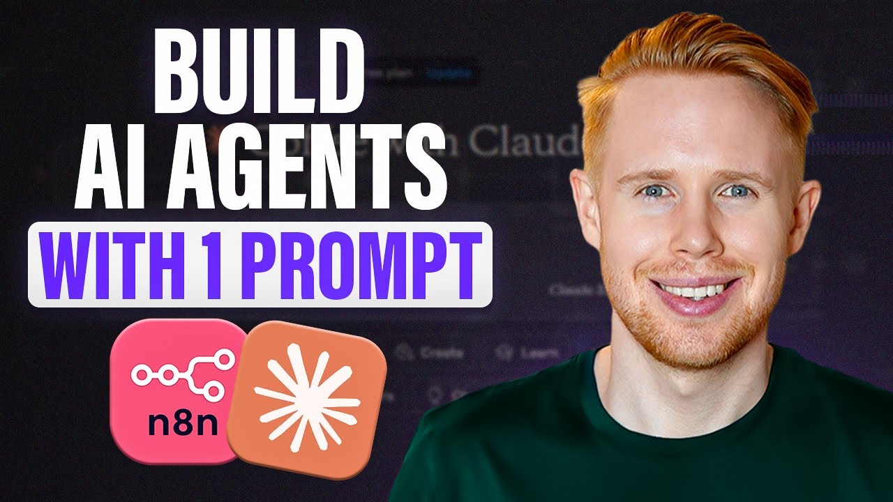 How to Build n8n AI Agents In 1 Click Using Claude - YouTube