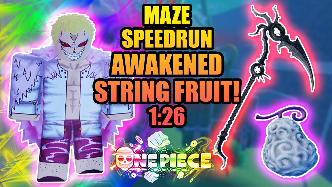 Awakened String Fruit Solo Aokiji Ice Raid Speedrun in A One Piece Game -  BiliBili