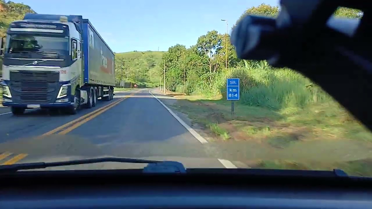 Viagem de volta do Piauí para São Paulo passando divisa de Minas Gerais com o Rio de Janeiro. Vídeo
