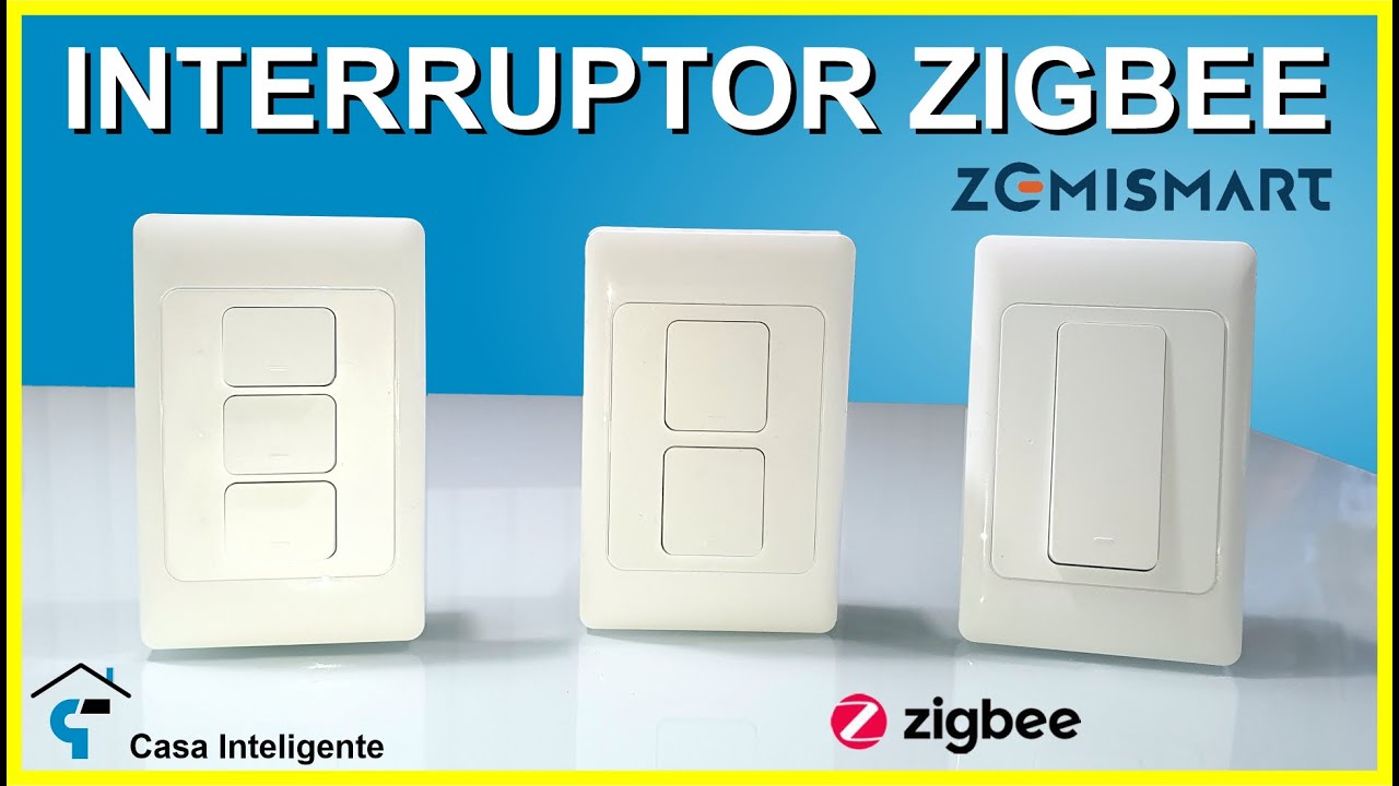 VERSÃO COM BOTÕES - Interruptor ZIGBEE Zemismart compatível com  SMARTTHINGS, PHILIPS HUE e TUYA* 