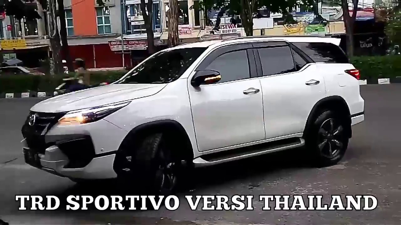  Modifikasi  New Fortuner  TRD  SPORTIVO vs TRD  2019 UPGRADE 