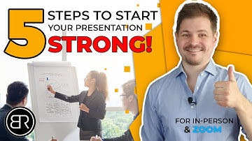 How To Do A Presentation - 5 Steps To A KILLER Opener