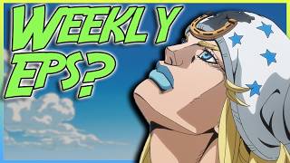Weekly Episodes? Steel Ball Run Anime Release Date