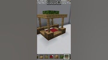 minecraft bed design #shorts #viral #trending