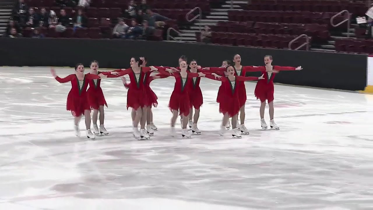 Warwick Synchro Blue | Open Juvenile Teams Free Skate | 2025 Eastern SyS Sectional Championships