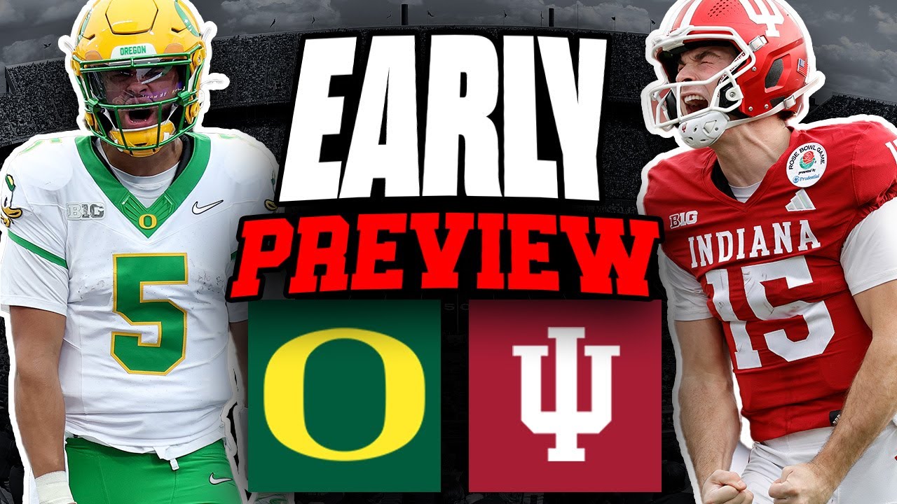 Oregon vs Indiana 2 | Early Peach Bowl Preview | College Football - YouTube