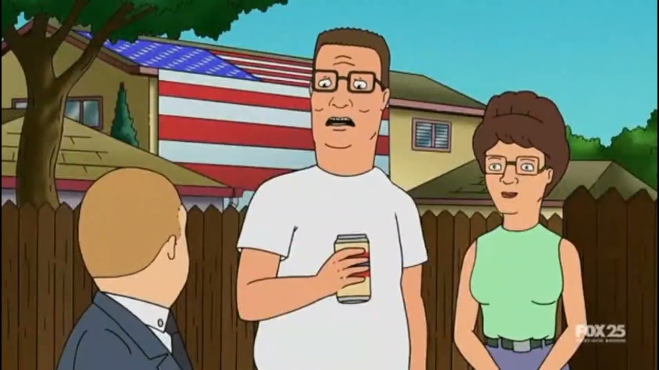 King Of The Hill: 4th of July clip3: Bobby wrecks Uncle Sam/Hank
