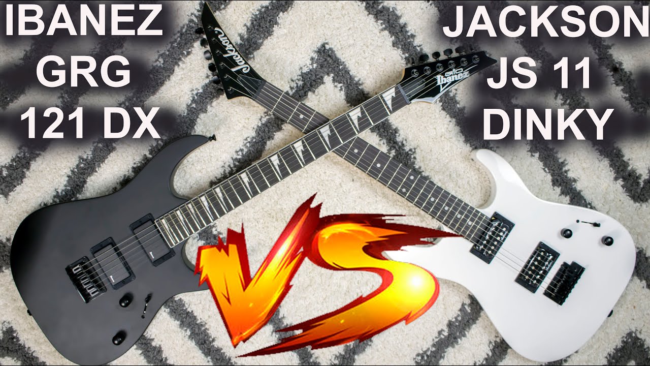 get annoyed neutral post office Jackson JS11 VS Ibanez GRG121 - GuitarBattle #27 - YouTube