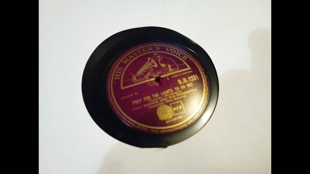 Pray For The Lights To Go Out Phil Harris And His Orchestra 78rpm