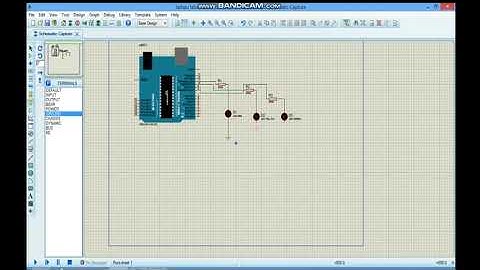 simulasi lampu lalu lintas menggunakan PROTEUS DAN ARDUINO