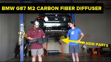 BMW G87 M2 | Carbon Diffuser Install Guide 🛠️