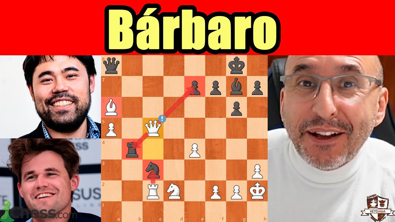 Los Mejores del Mundo ENFRENTADOS,  Magnus Carlsen vs  Hikaru Nakamura