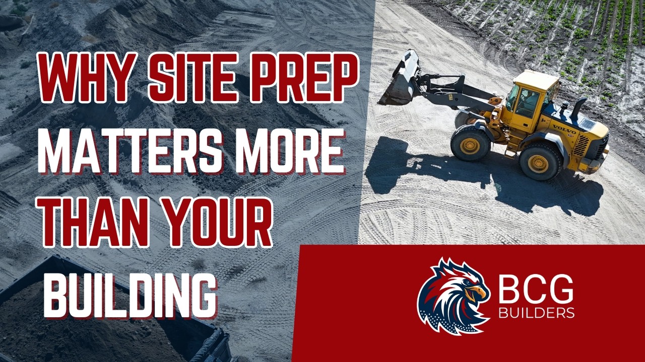 Why Site Prep Matters More Than Your Building - YouTube