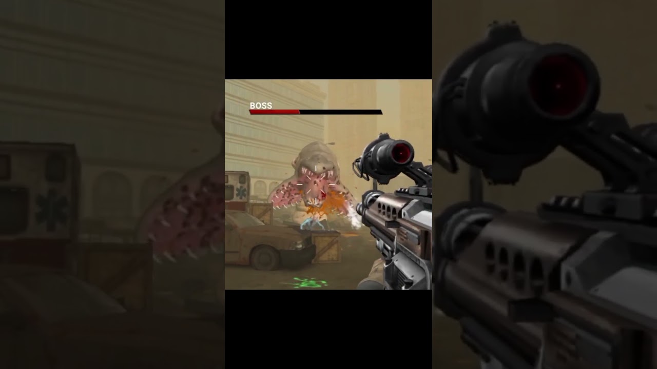 zombie apocalypse short gameplay as main boss look.