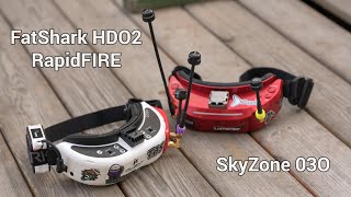 Миссия невыполнима. Сравнение аналоговых FPV очков FatShark HDO2 + RapidFIRE против SkyZone 03O